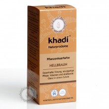 057 Khadi rostlinná barva SVĚTLE HNĚDÁ