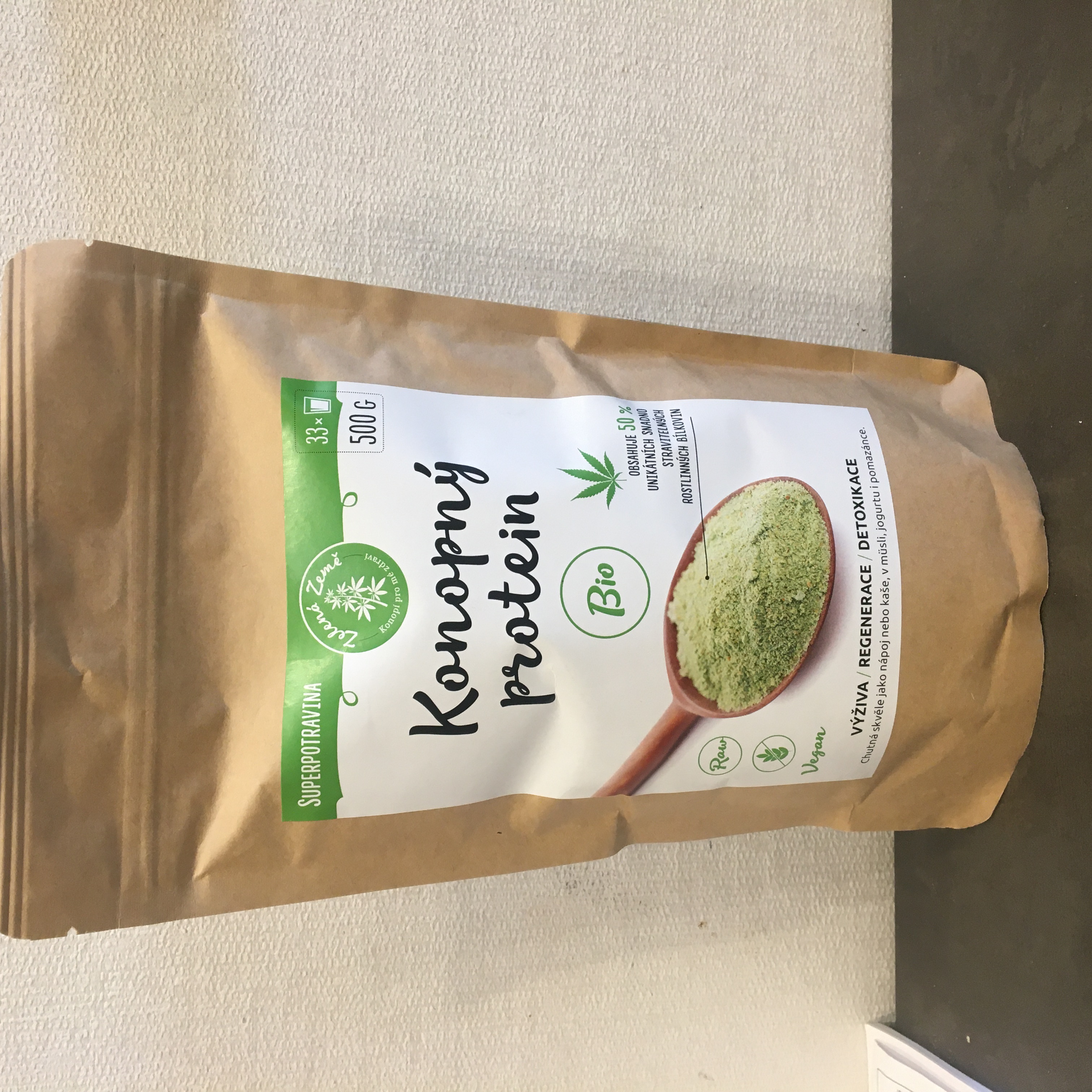 061 Konopný protein BIO 500g