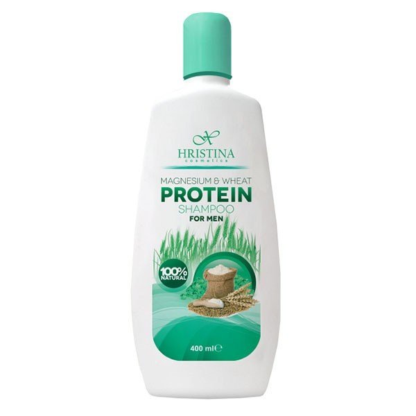 031 Přírodní šampon s hořčíkem a pšeničným proteinem pro muže 400 ml