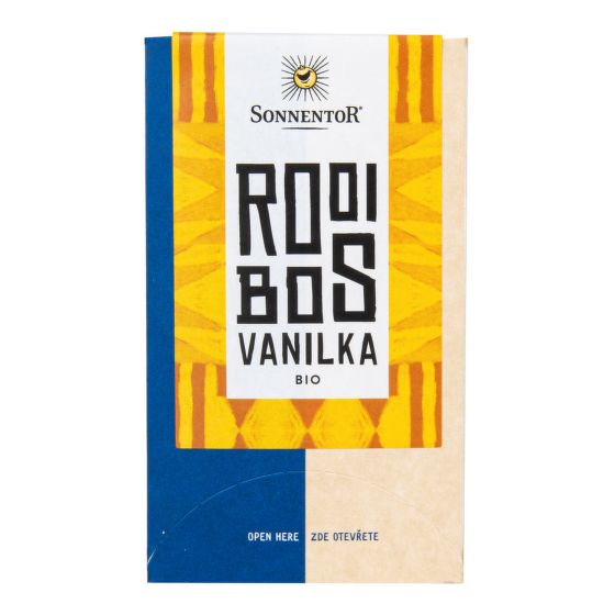 062 Rooibos vanilka 21,6 g. Bio