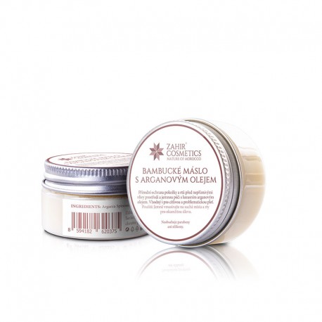 058 Bambucké máslo s arganovým olejem 25 ml.
