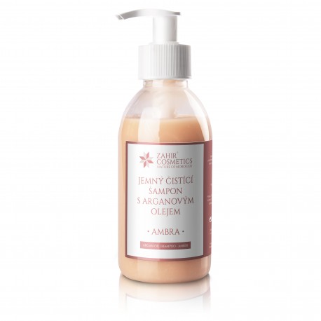 058 Jemný čistící šampon s arganovým olejem AMBRA 200 ml.