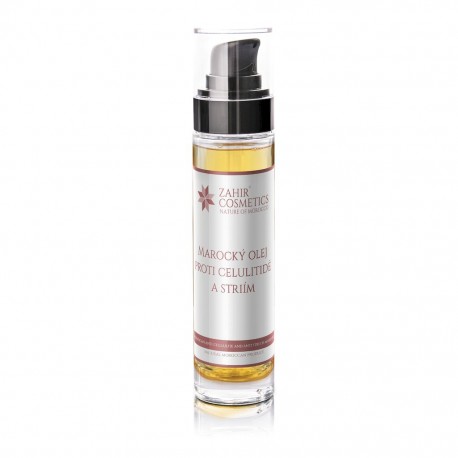 058 Marocký olej proti celulitidě a striím 50 ml.