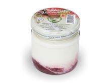 011 Jogurt jahoda 150 g. farma Němec