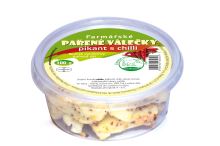 011 Pařené válečky Pikant s chilli 100 g. farma Němec
