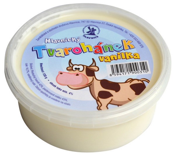 013 Hlavnický Tvarohánek 130 g