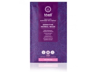 057 Khadi práškový šampón mytí rostlinami - sensitive herbal wash 50g