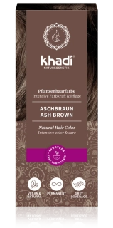 057 Khadi rostlinná barva POPELAVĚ HNĚDÁ